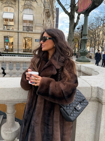 Amelie Long Fur Jacket - Shipping 01/12 to 05/12