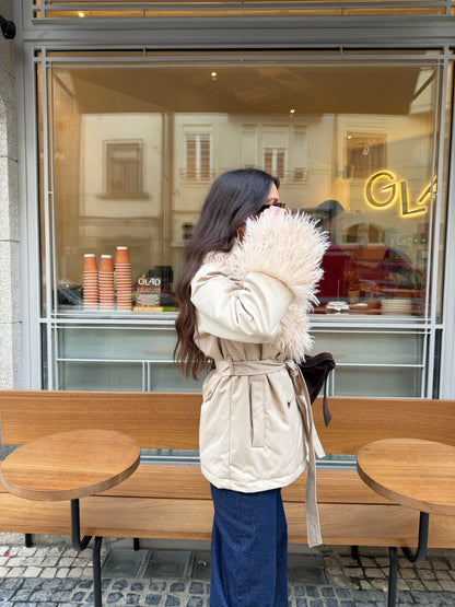 Clara Jacket in Beige