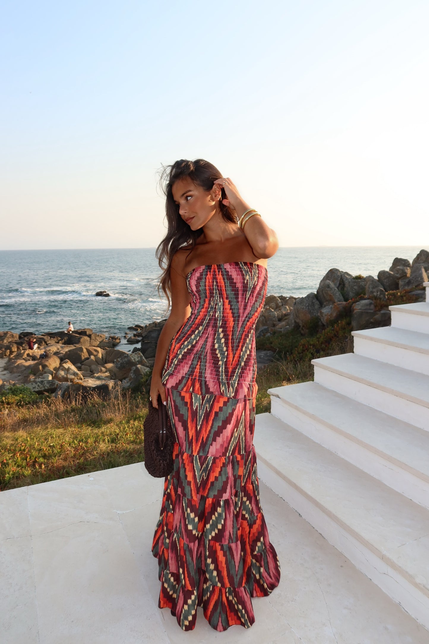 Zaya Dress in Pink