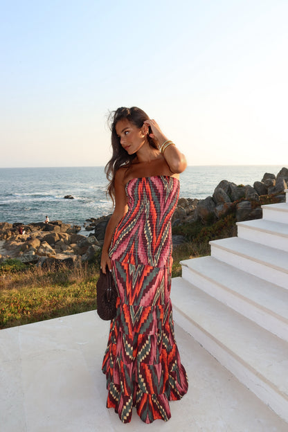 Zaya Dress in Pink