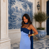 Zahara Dress in Blue - Shipping/Envio from 10/08 to 17/08