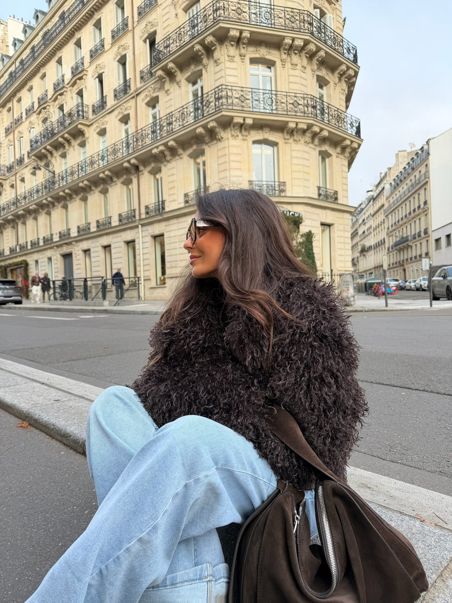 Reversible Curly Fur Jacket - Shipping 19/12