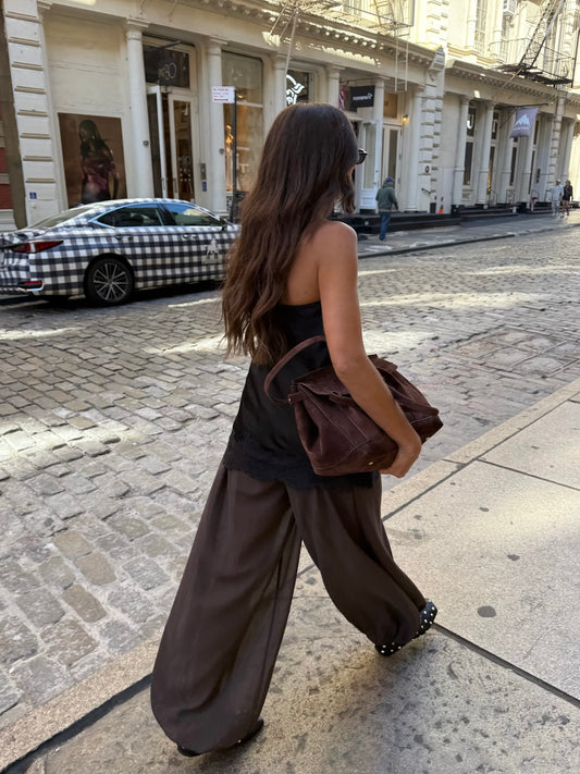Balloon Pants in Brown