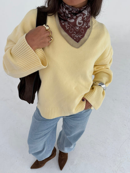 Bandana Satin Brown and Taupe