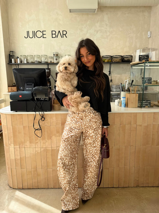 Bambi Print Balloon Pants - PRE ORDER Shipping/Envio 06/04 to 10/04