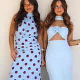 Sky Blue with Flower Dress - Shipping/Envio 06/07 to 10/07